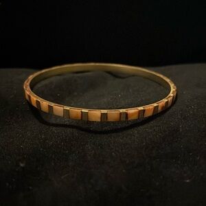 Antique Gold Color Bracelet,Moroccan Tribal Artisanal Piece,Statement Fashion